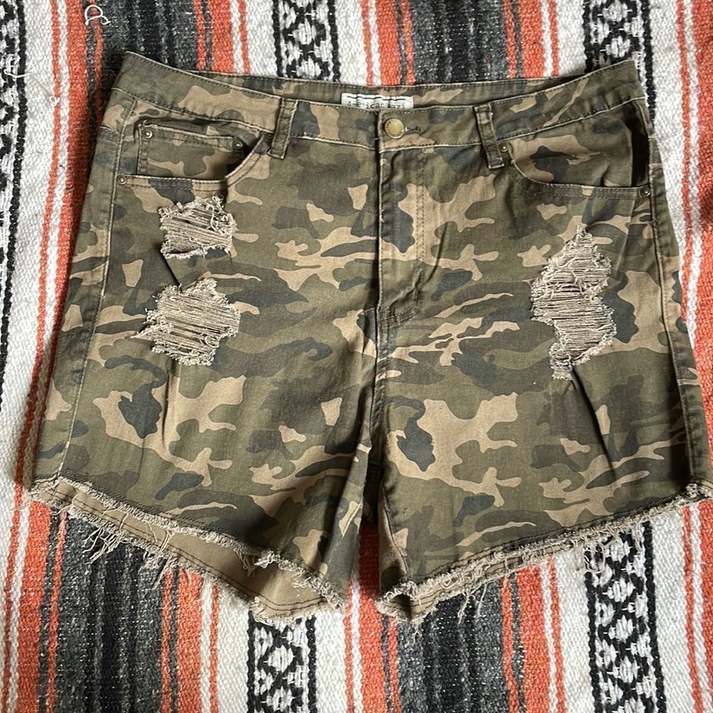 American Bazi Military Army Green Shorts size 3X